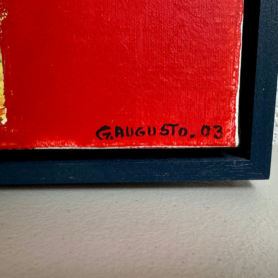 "European Shuttered Window with Flower Box" Signed and Dated '03