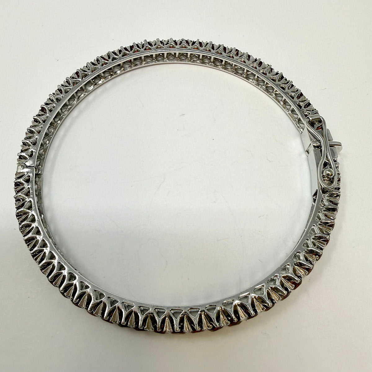 Tracey Mayer Garnet Bangle Bracelet