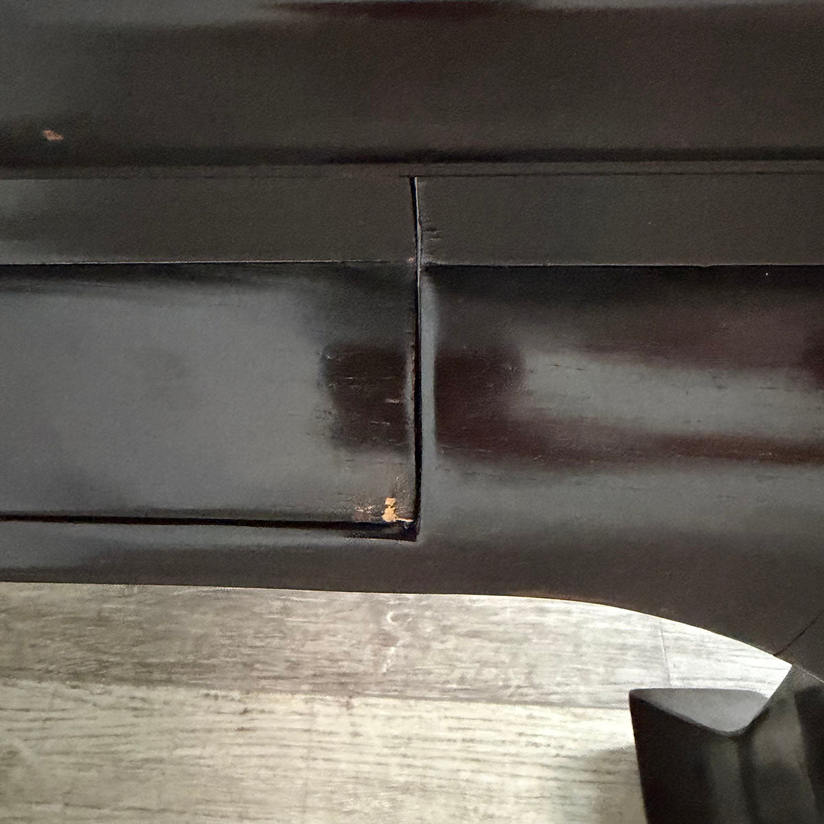 Square Asian-Style Side Table