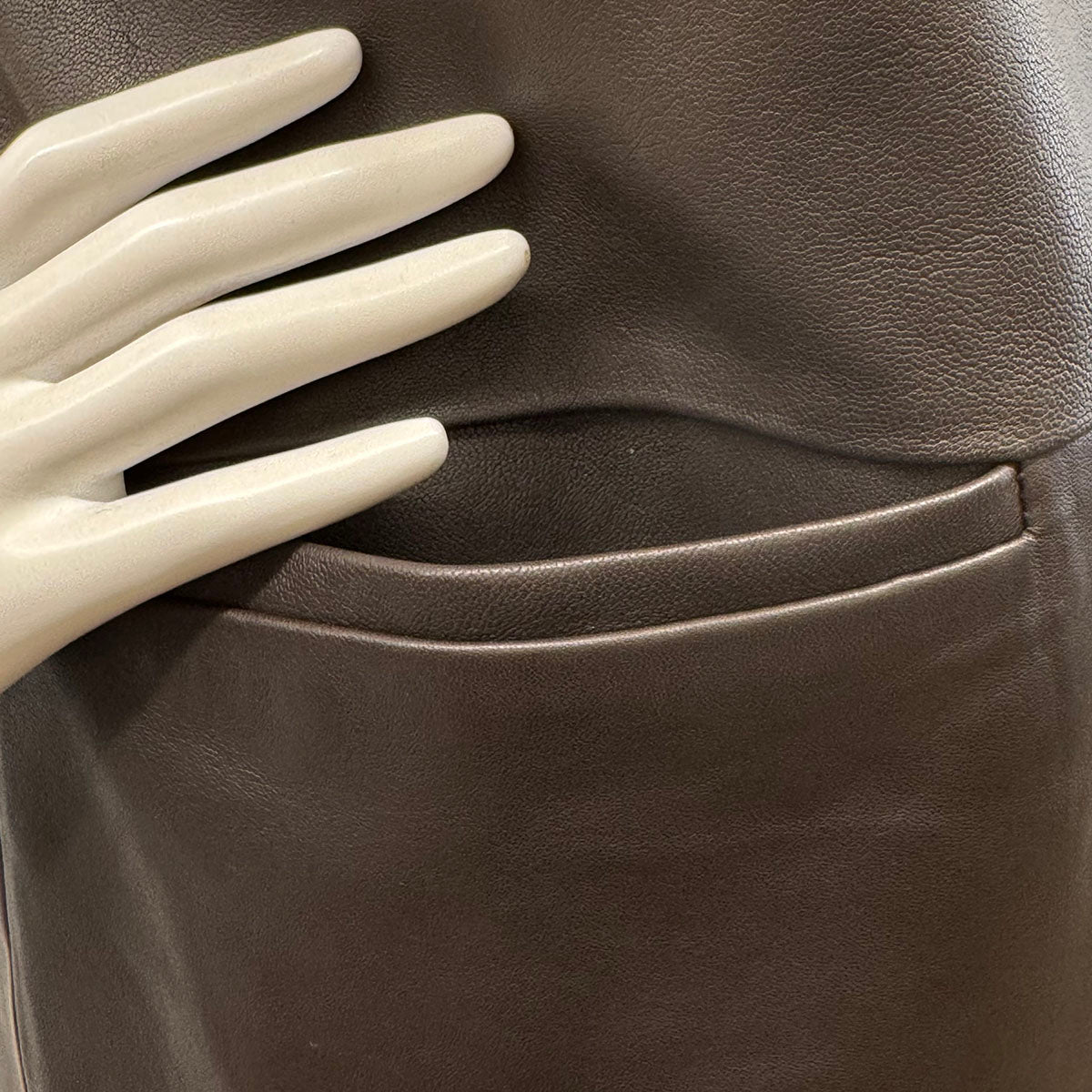 New CO Leather Waistcoat