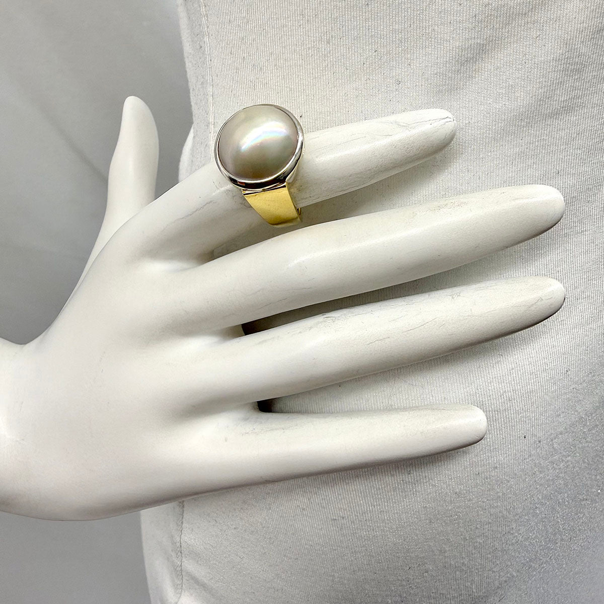 Mabe Pearl Ring