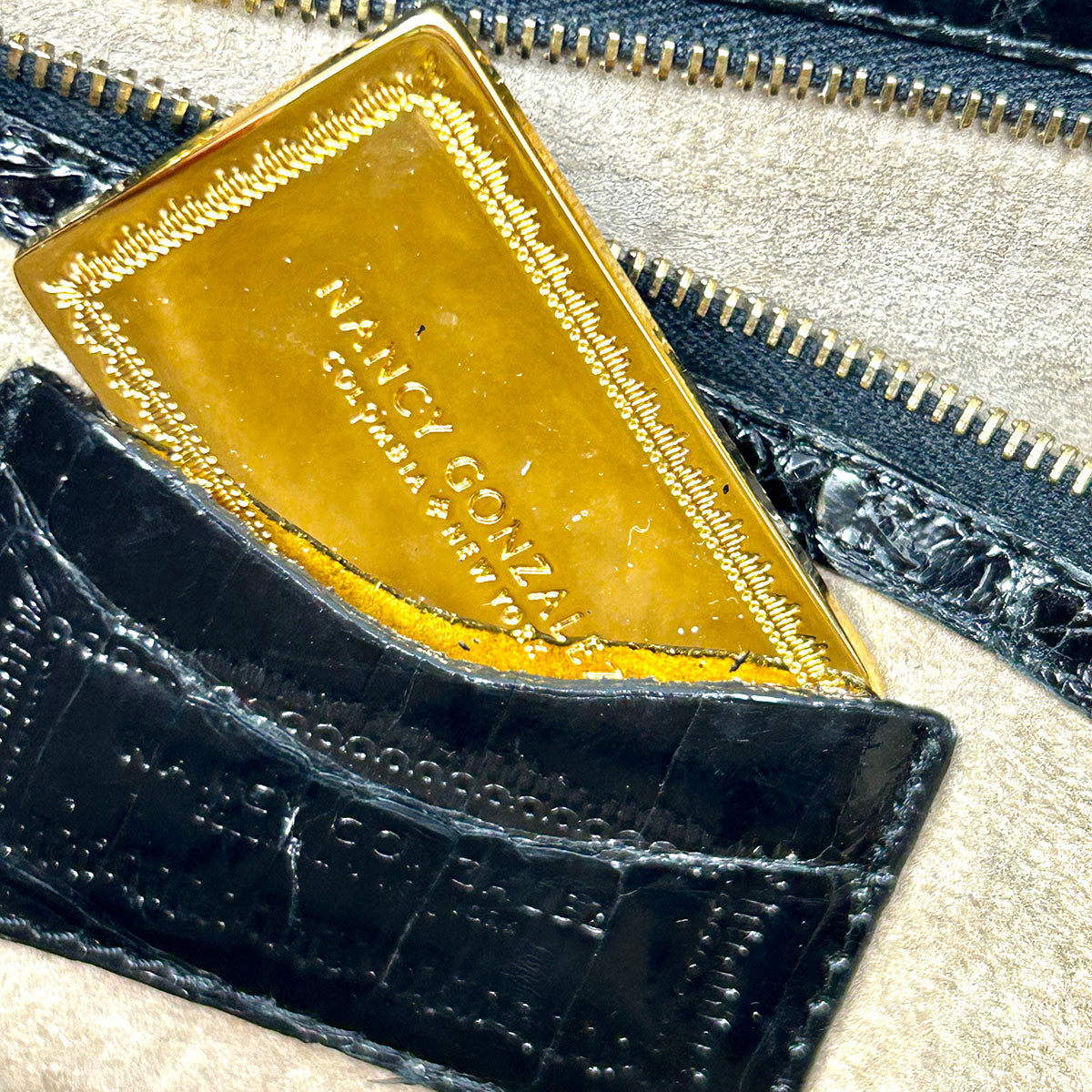 Nancy Gonzalez Handle Bag