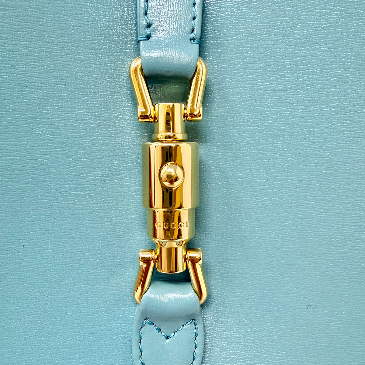 Gucci Mini Piston Lock Jackie 1961 with Gold-tone Hardware