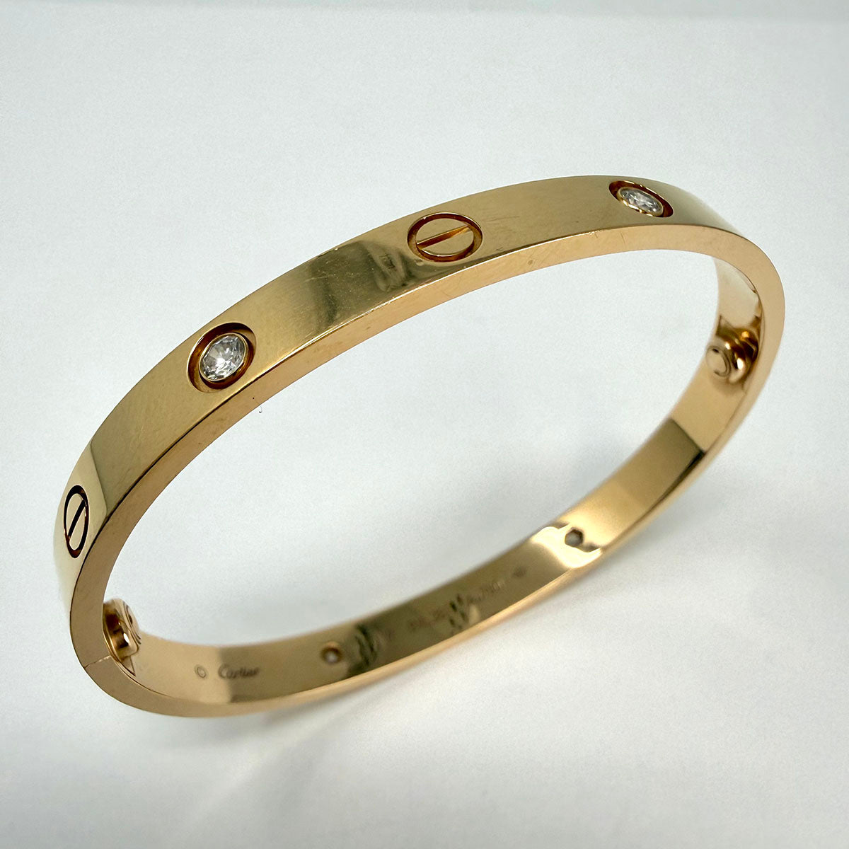 Cartier 4 Diamond Classic LOVE Bracelet