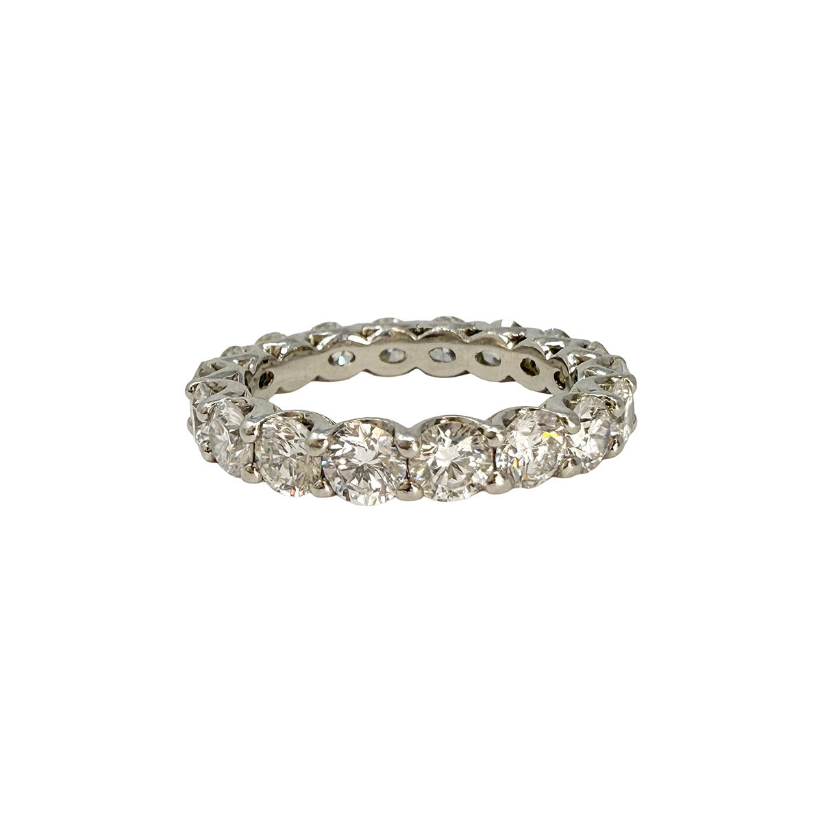 Platinum Diamond Eternity Band