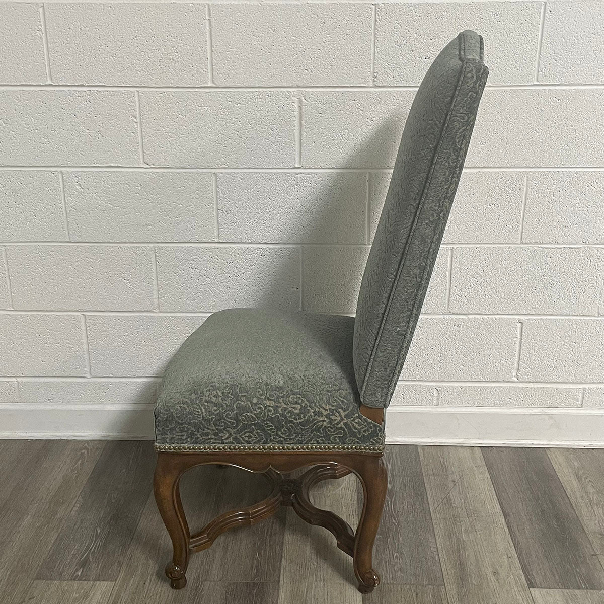 Pair Of Sage Green Accent Chairs