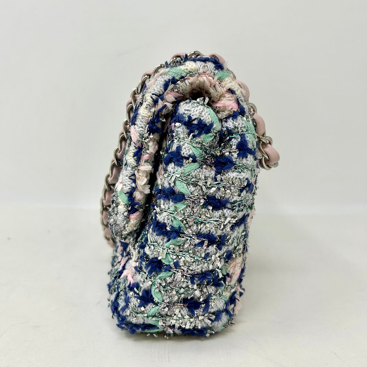 Chanel Tweed Single Flap Bag