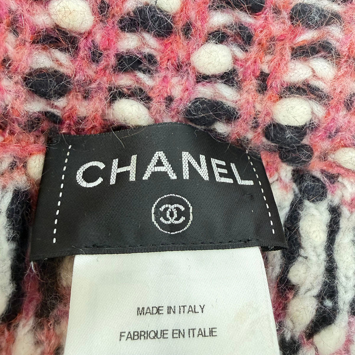 Chanel 2015 3/4 Sleeve Wool Coat