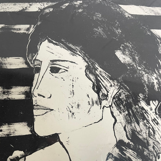 "Woman and Plant" Signed, Numbered 4/5 and Dated 1973