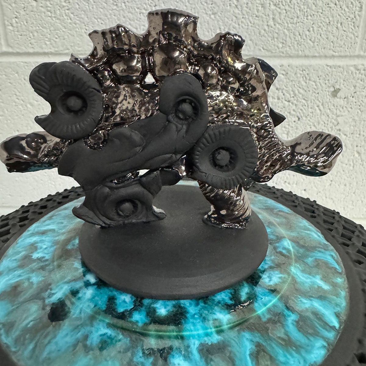 Jinsong Kim  Decorative Lidded Vase