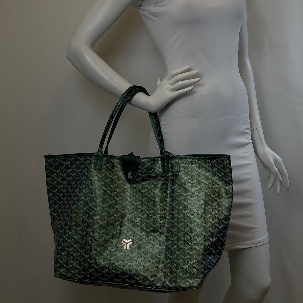 Goyard Pearly Goyardine St. Louis Tote