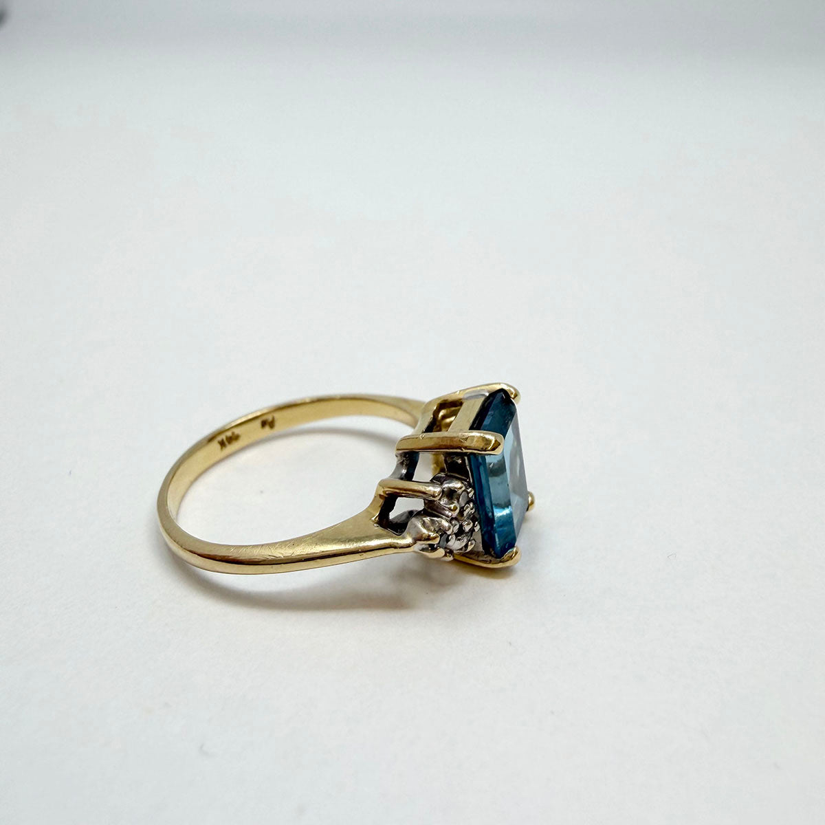 Blue Topaz Ring