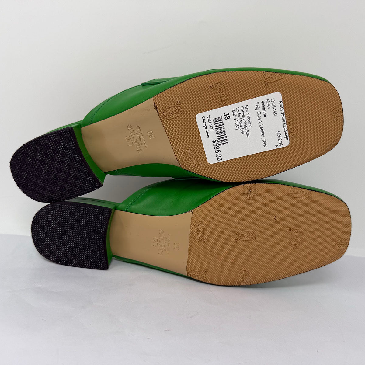 Valentino Garavani Vlogo Kiltie Loafer Mules