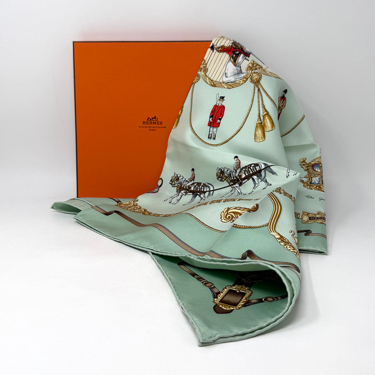 Hermes "The Royal Mews" Scarf