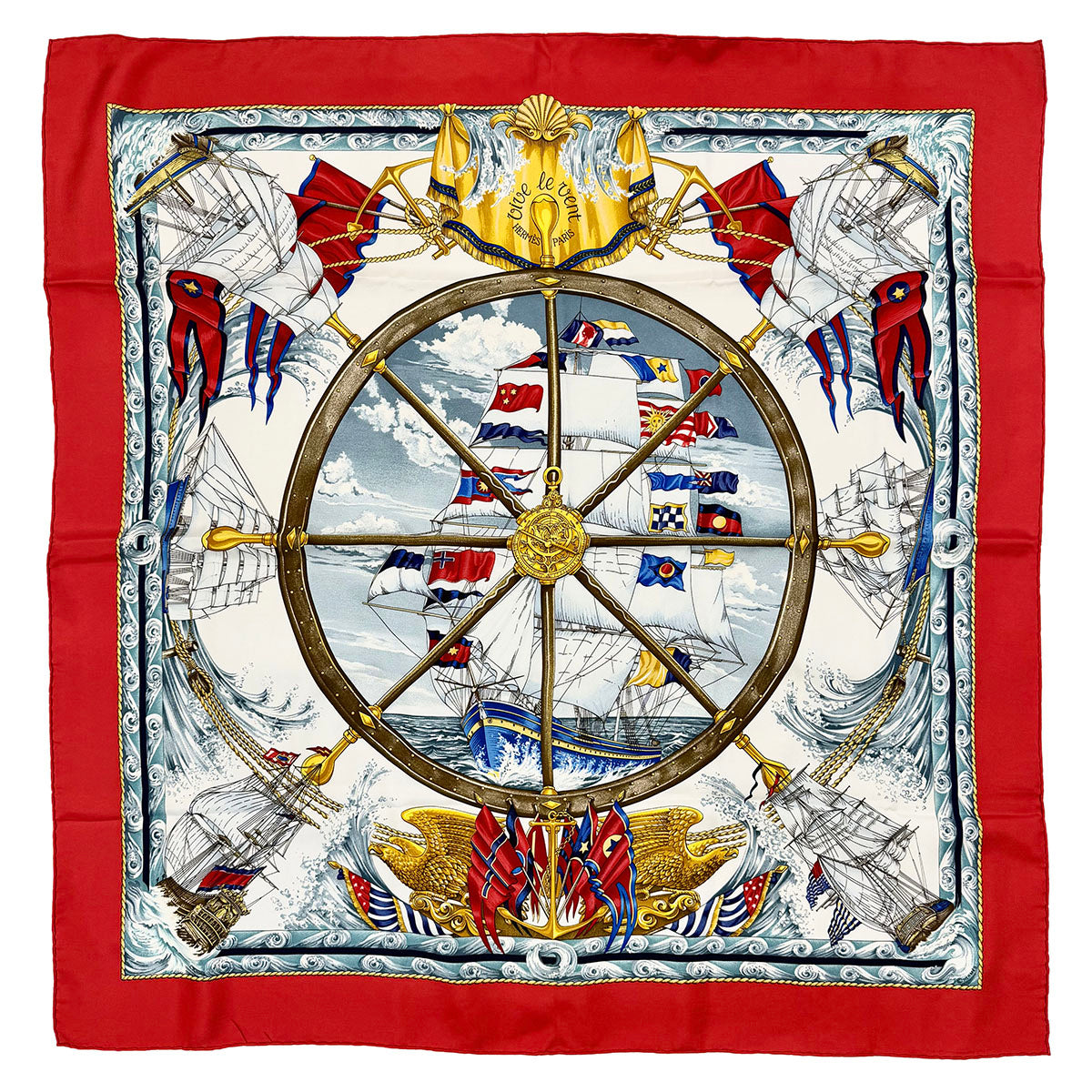 Hermes "Vive le Vent" Scarf