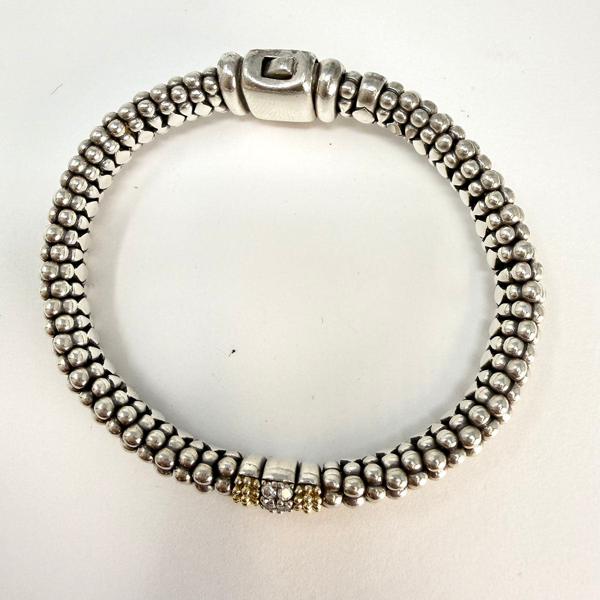 Lagos Diamond Caviar Bracelet