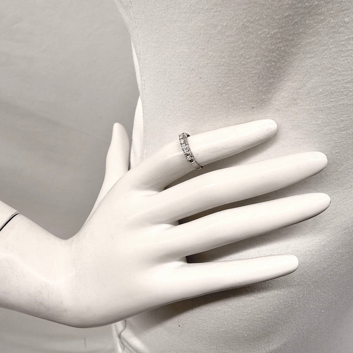 Platinum and Diamond Ring