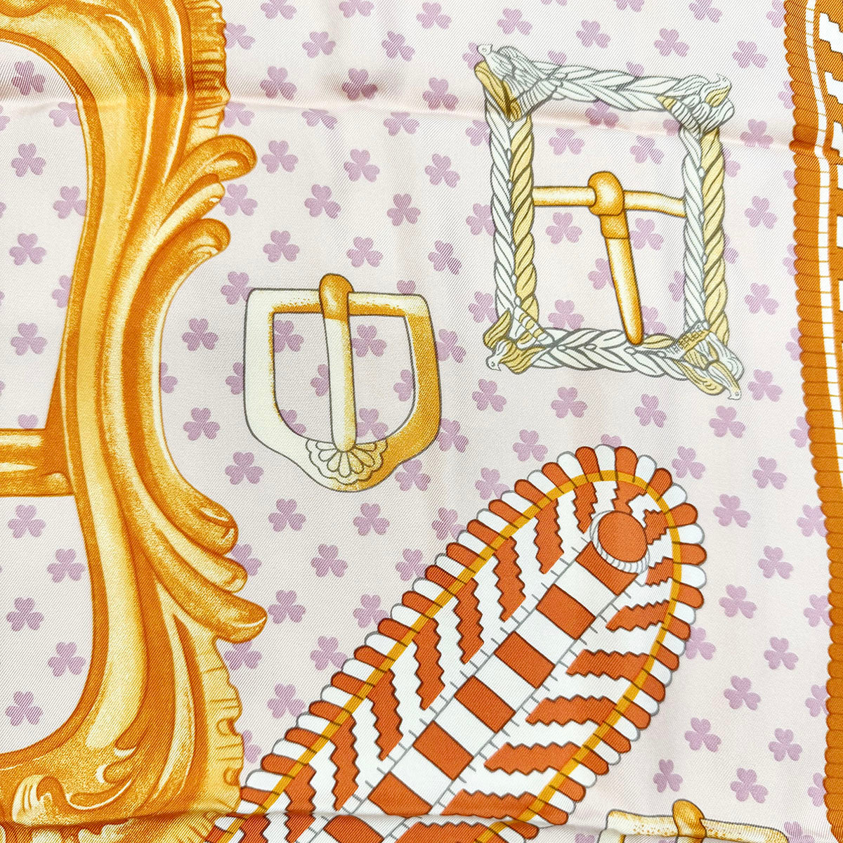 Hermes "Boucles et Galon du Tsar" Scarf