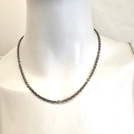 18K  Diamond Station Necklace