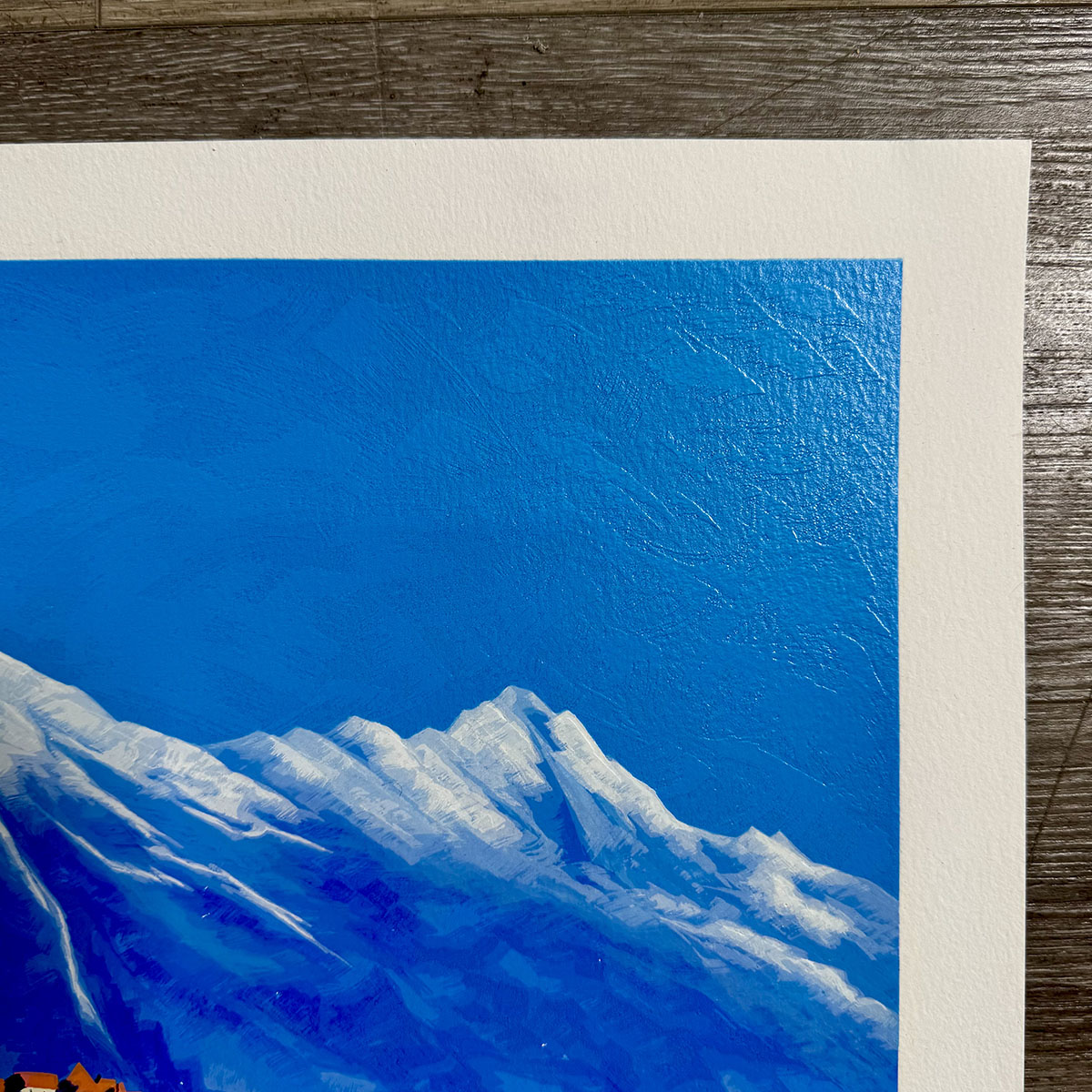 "Bavarian Village" Signed and Numbered 169/350