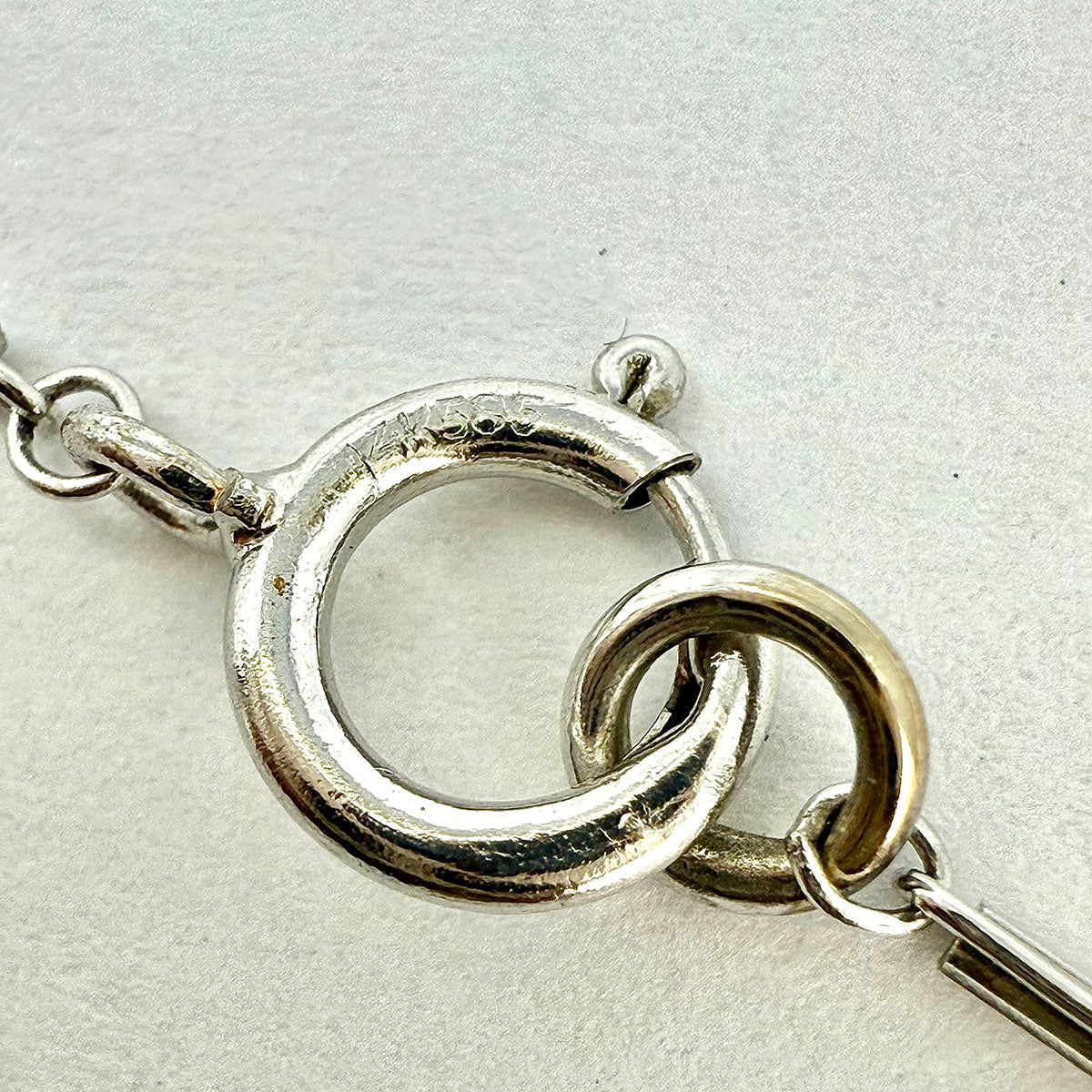 K. Goldschmidt 14K White Gold Necklace with 27 Diamonds