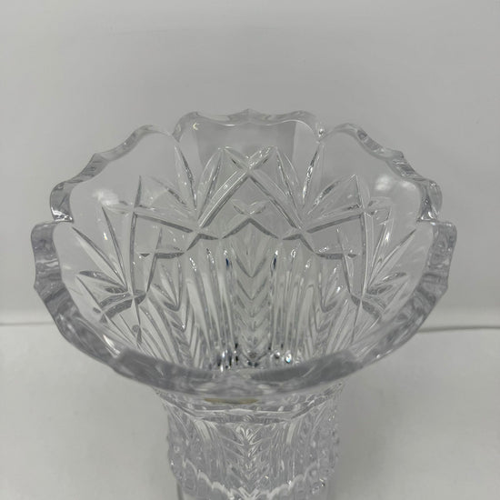 Irish Treasure Footed Crystal Vase