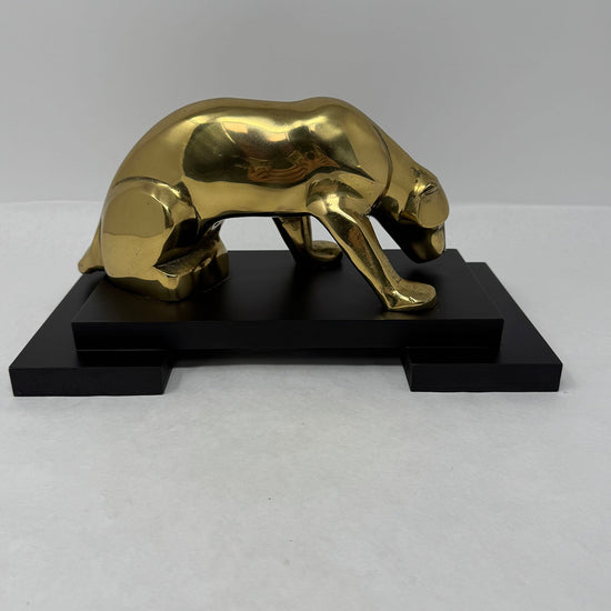Art Deco Panther Sculpture