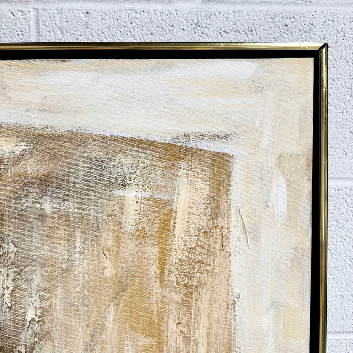 Large MCM Abstract Painting signed
