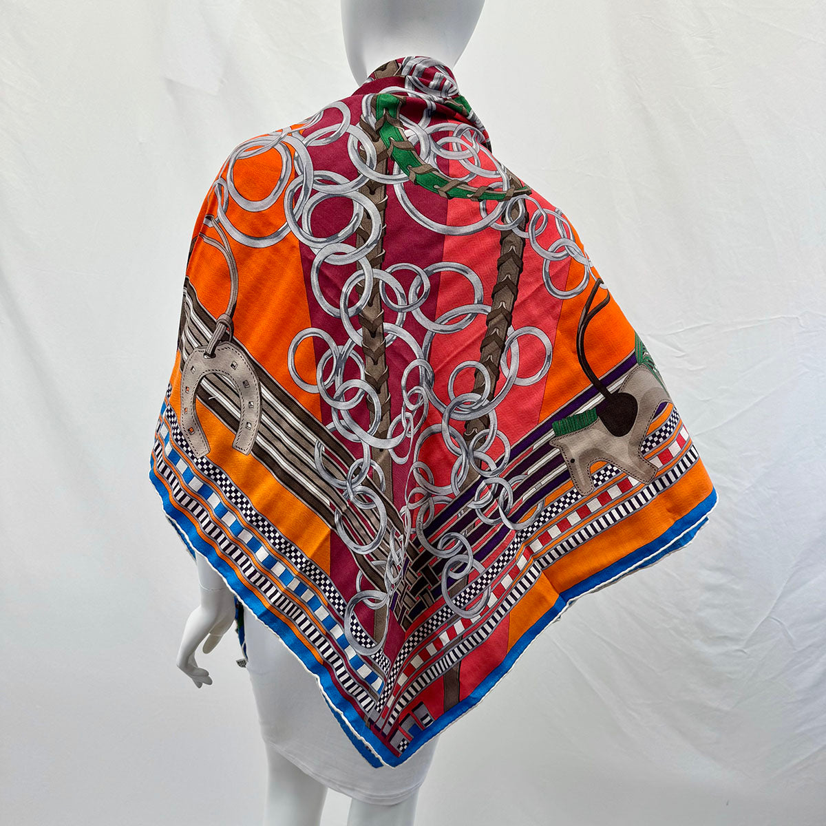 Hermes "Brides et Gris" Shawls
