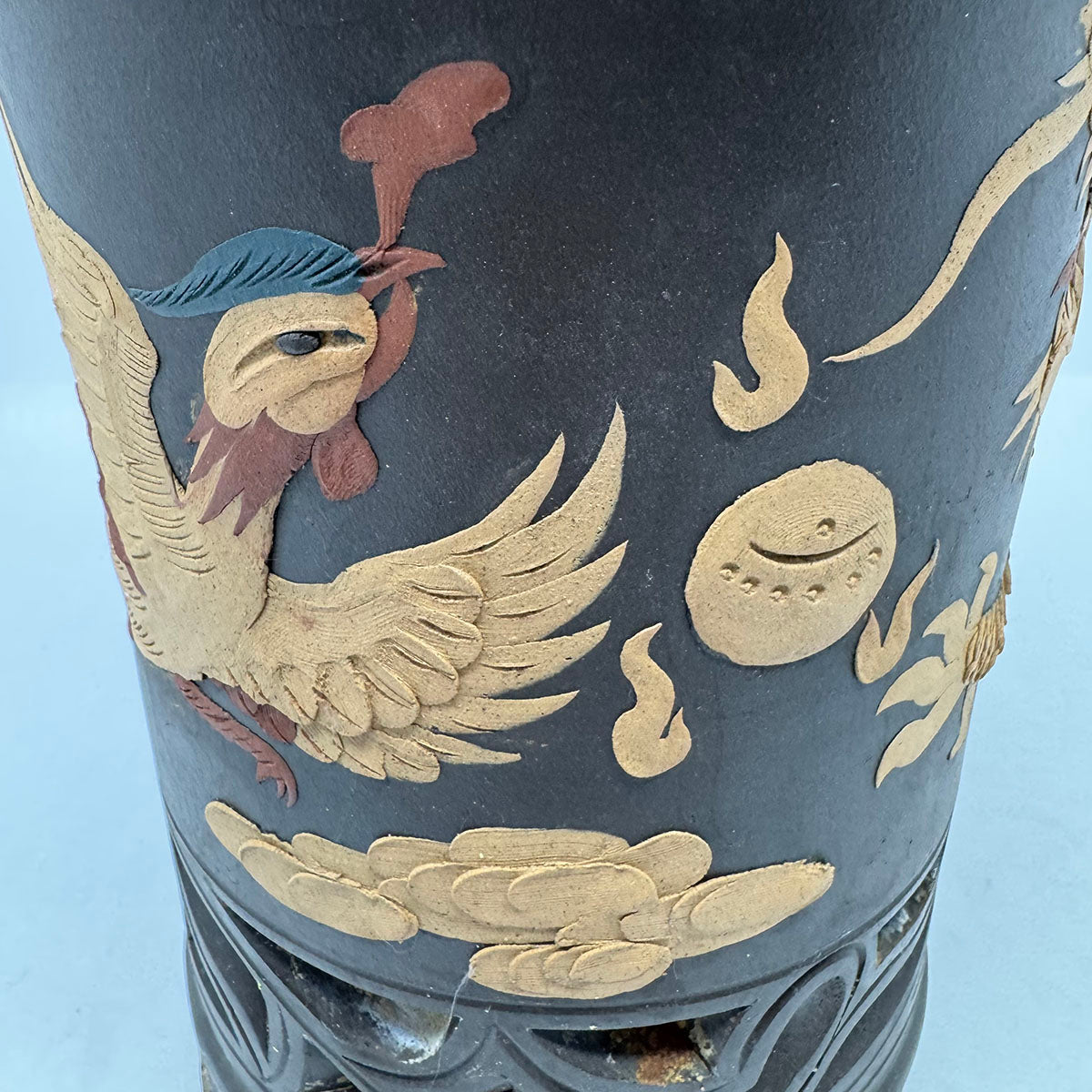 Phoenix and Dragon Relief Planter