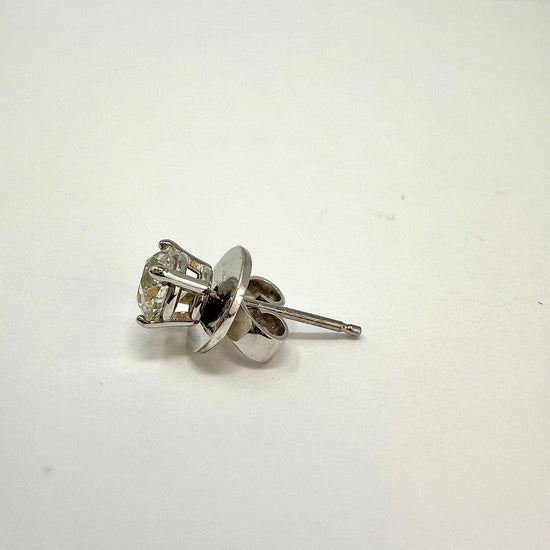 Platinum Diamond Stud Earrings