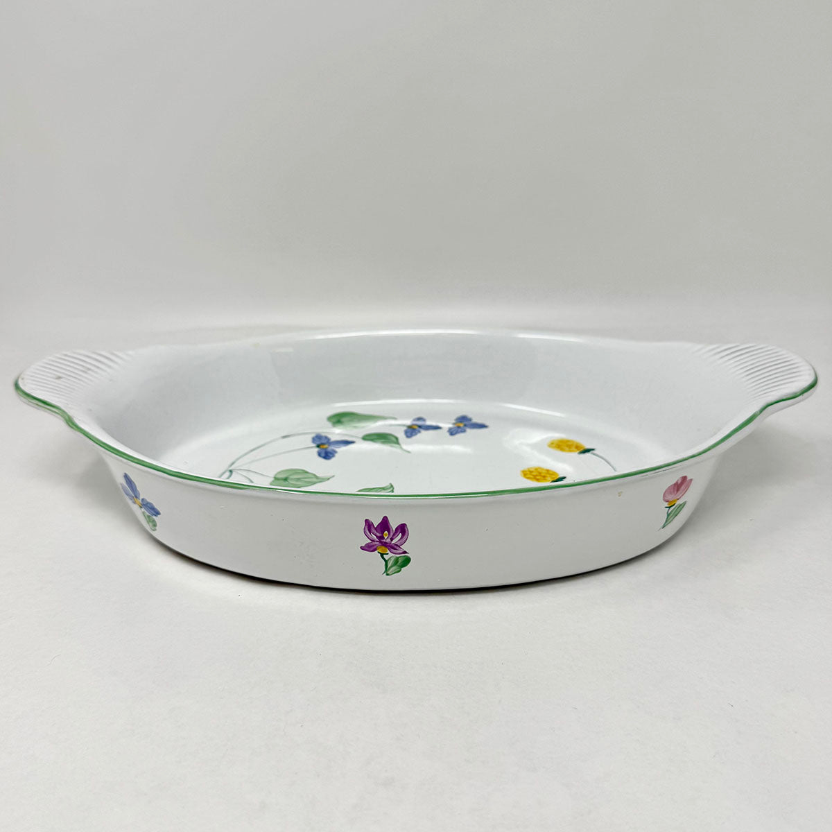 50 Pcs: 8 6 Pc Place Settings of Wildflower Dshwre + Tea Pot & Baking Dish