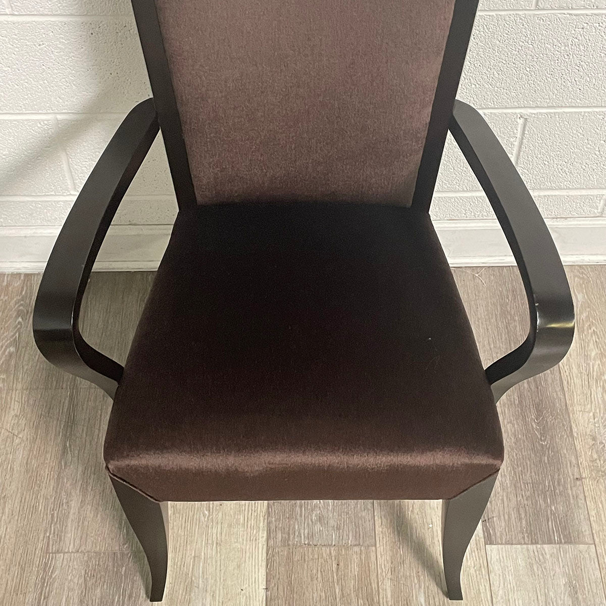 Set of 8 Dakota Jackson Mohair Dining Chairs