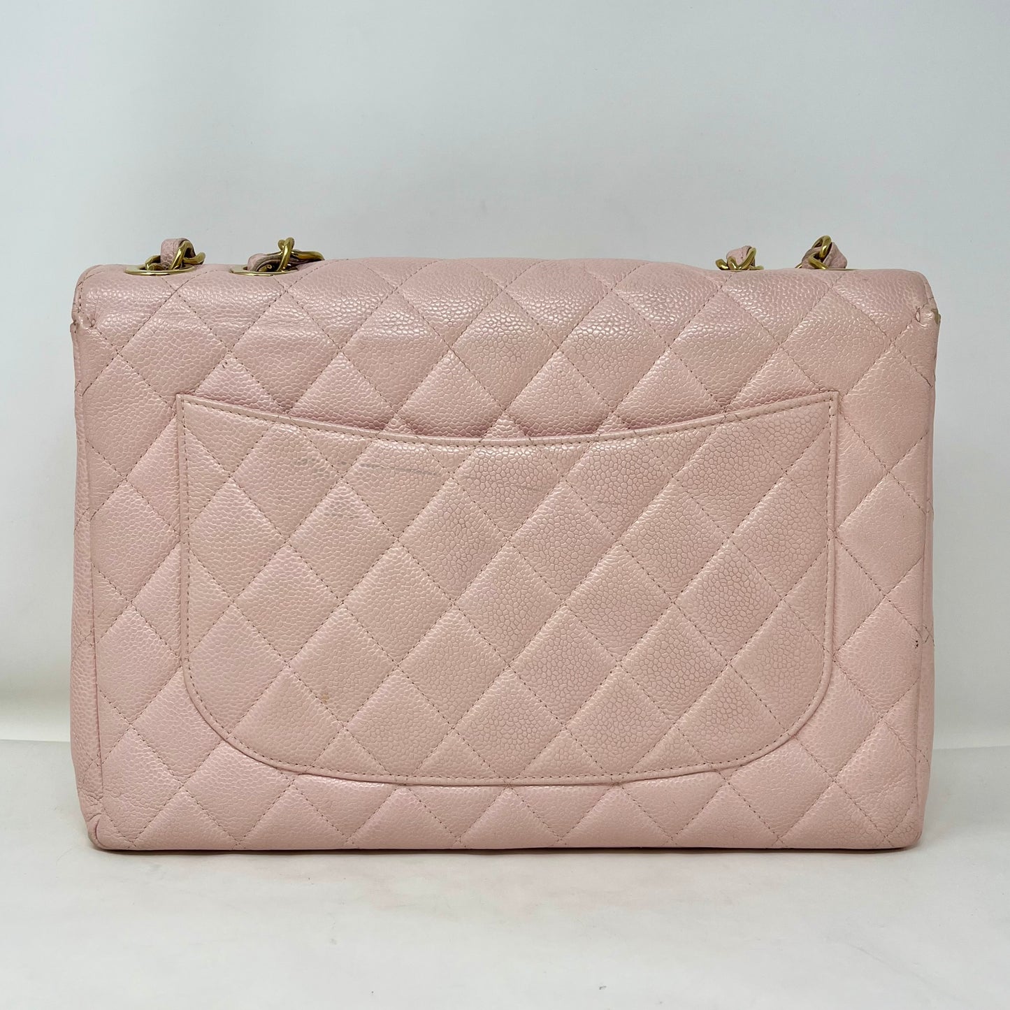 Chanel Caviar Jumbo Classic Single Flap Bag