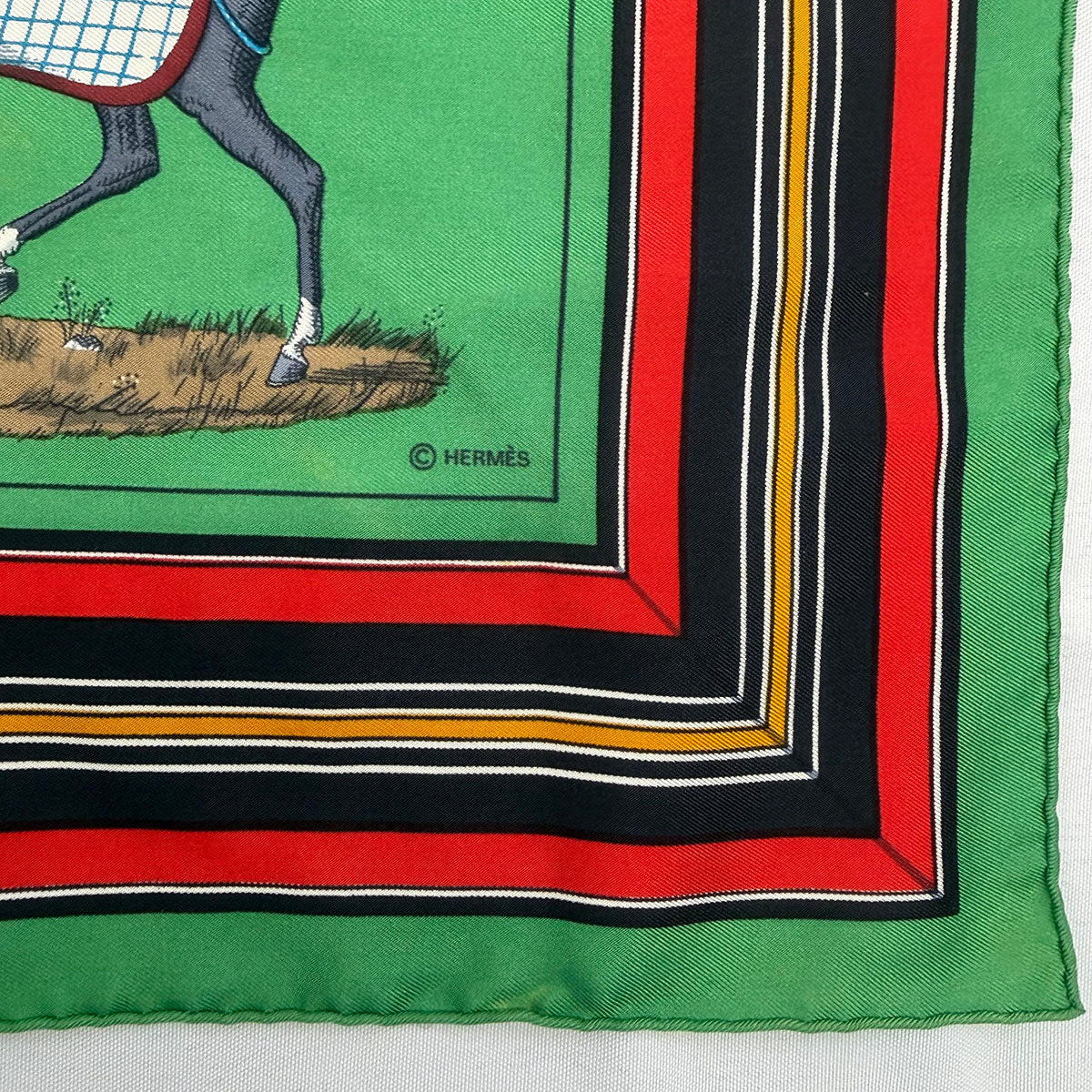 Hermes "Couvertures et Tenues de Jour" Scarf