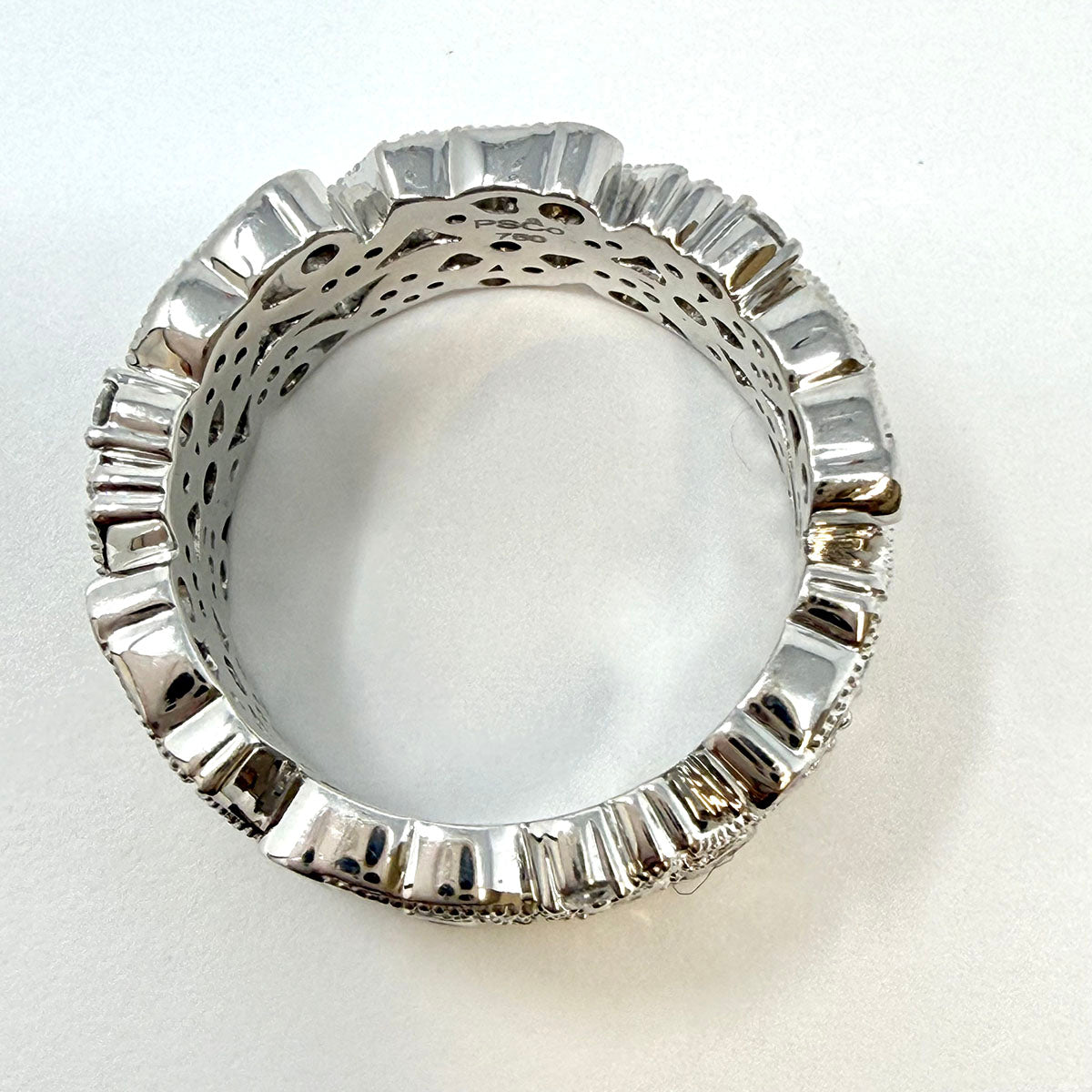 Peter Storm 18K White Gold Diamond Ring