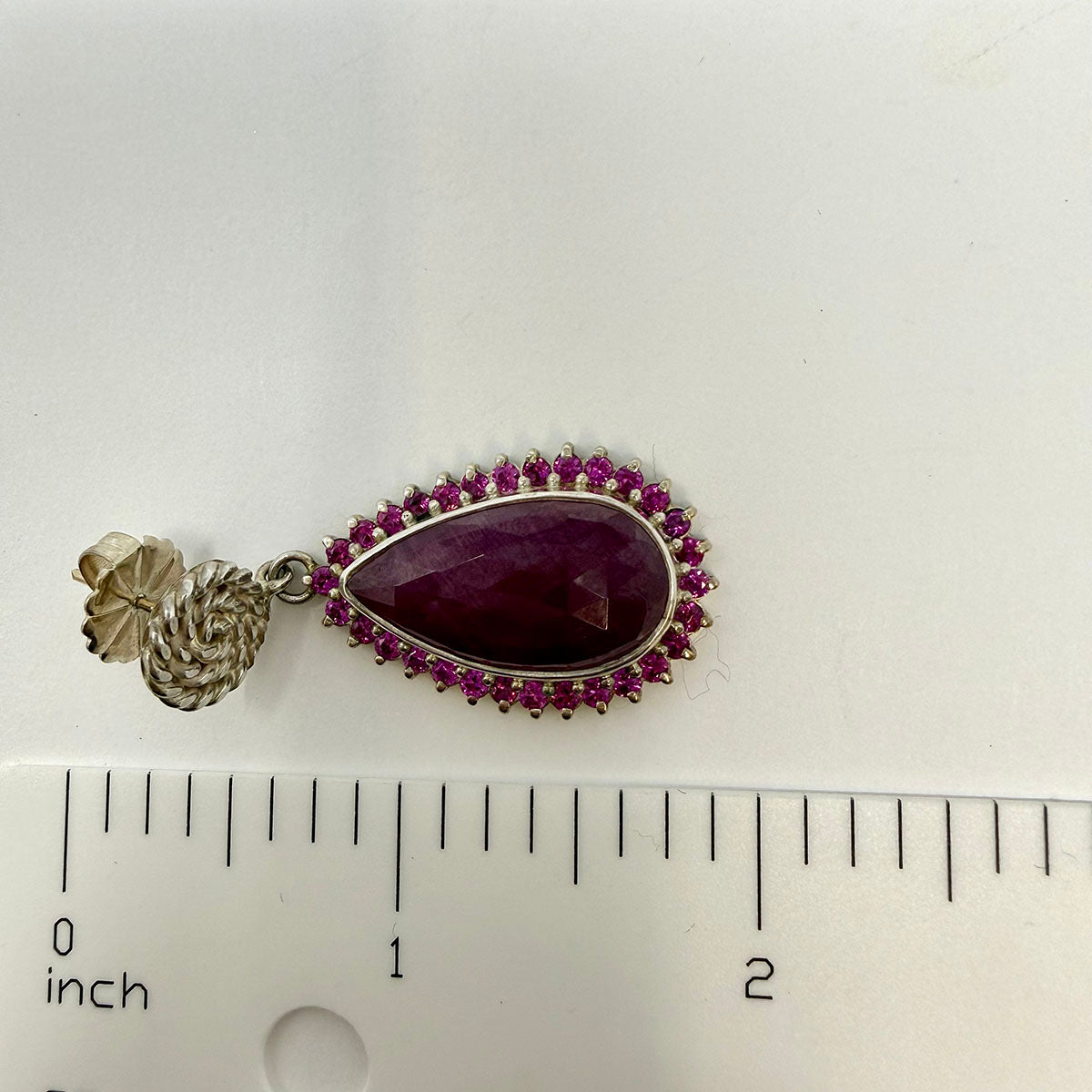 Tracey Mayer Ruby Earrings
