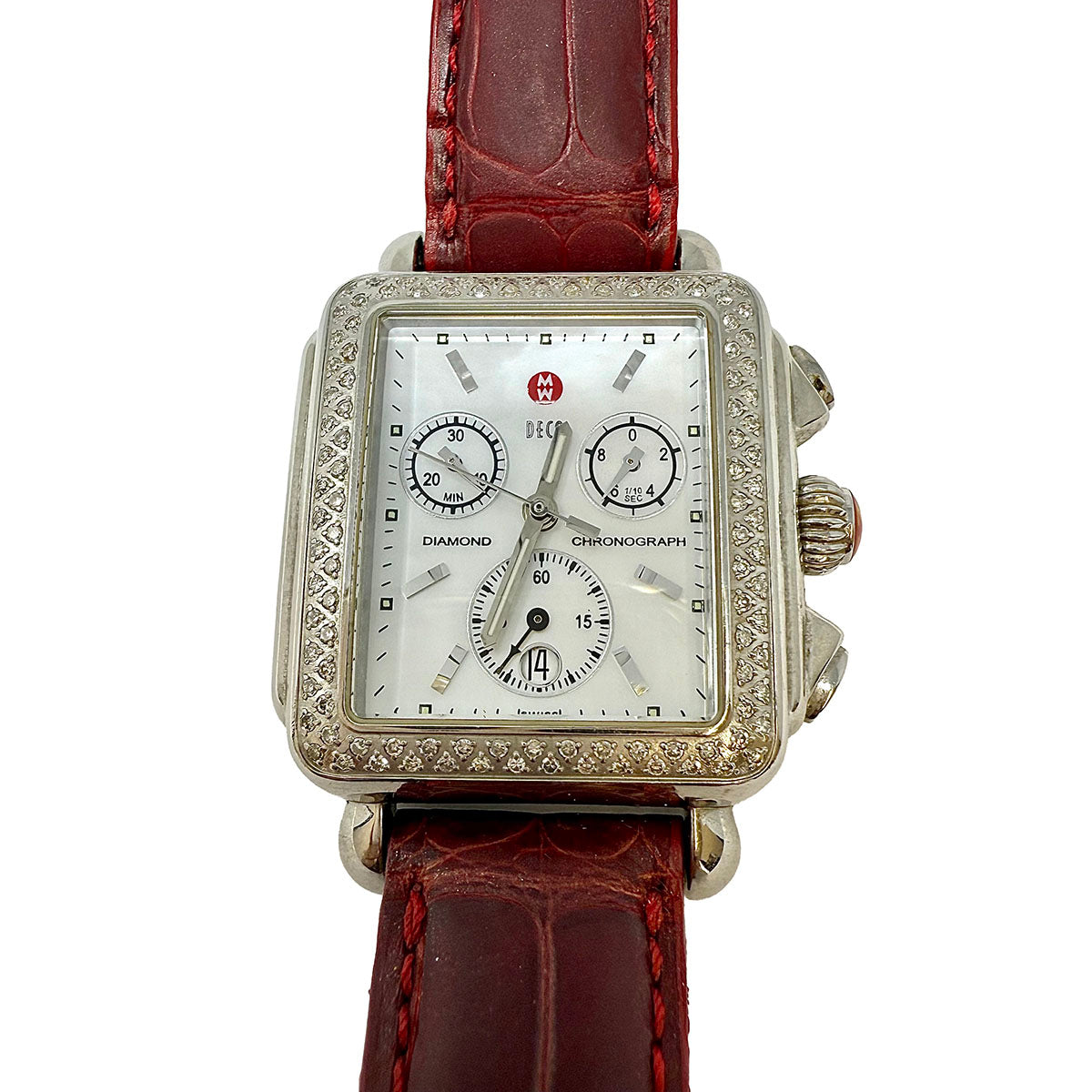 Michele Deco Chronograph Watch