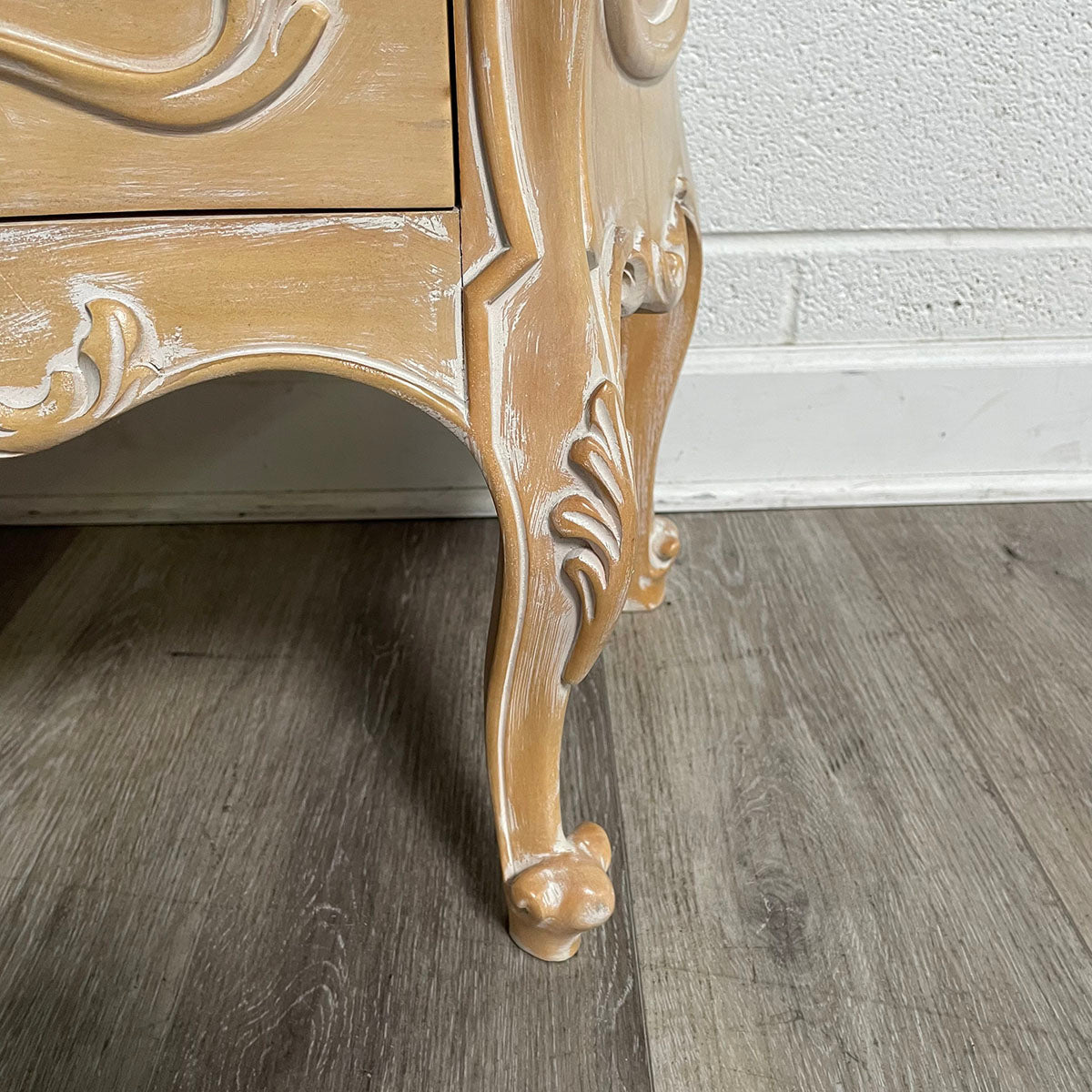 Ornate Two-Drawer Dresser