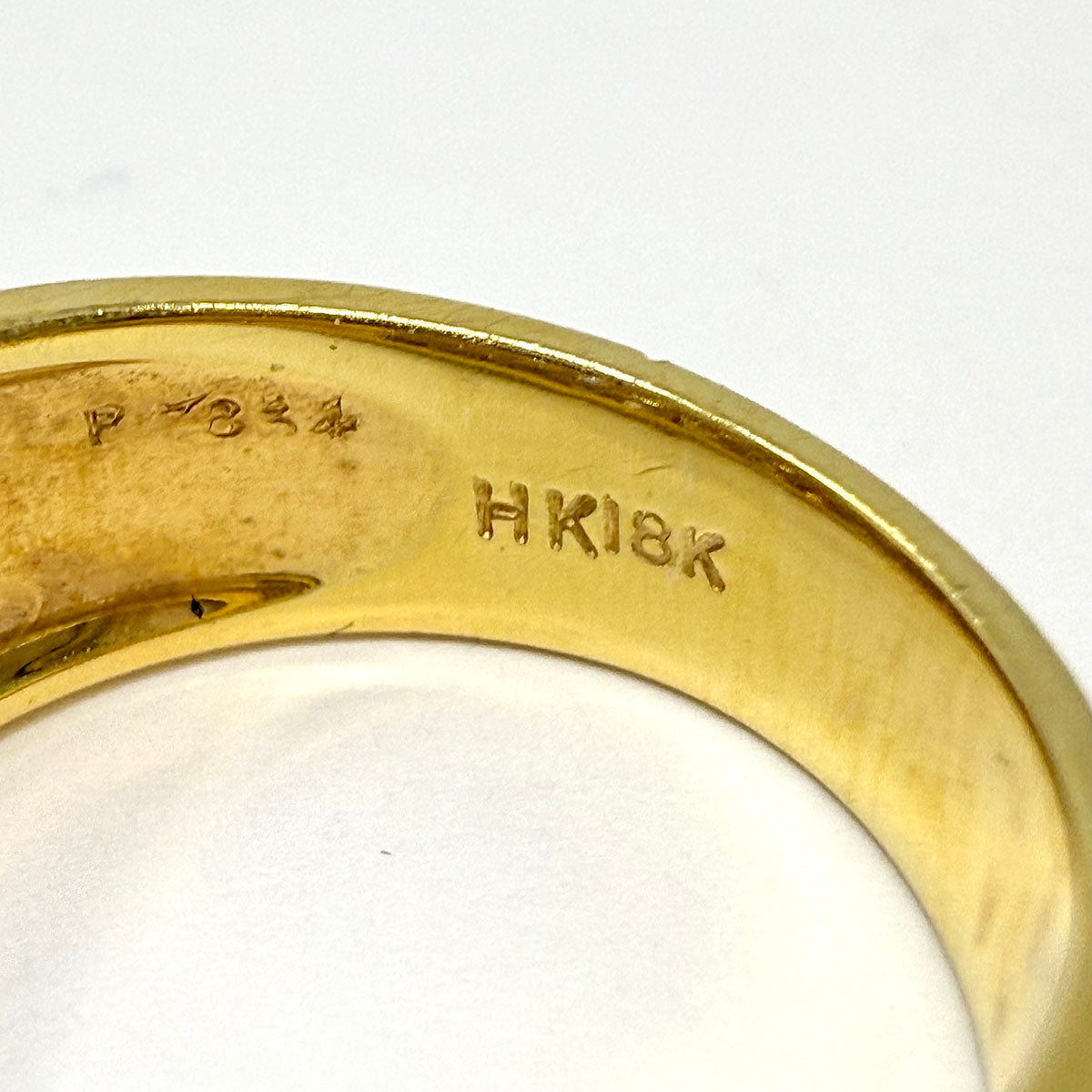 Harko 18K Gold and Diamond Band