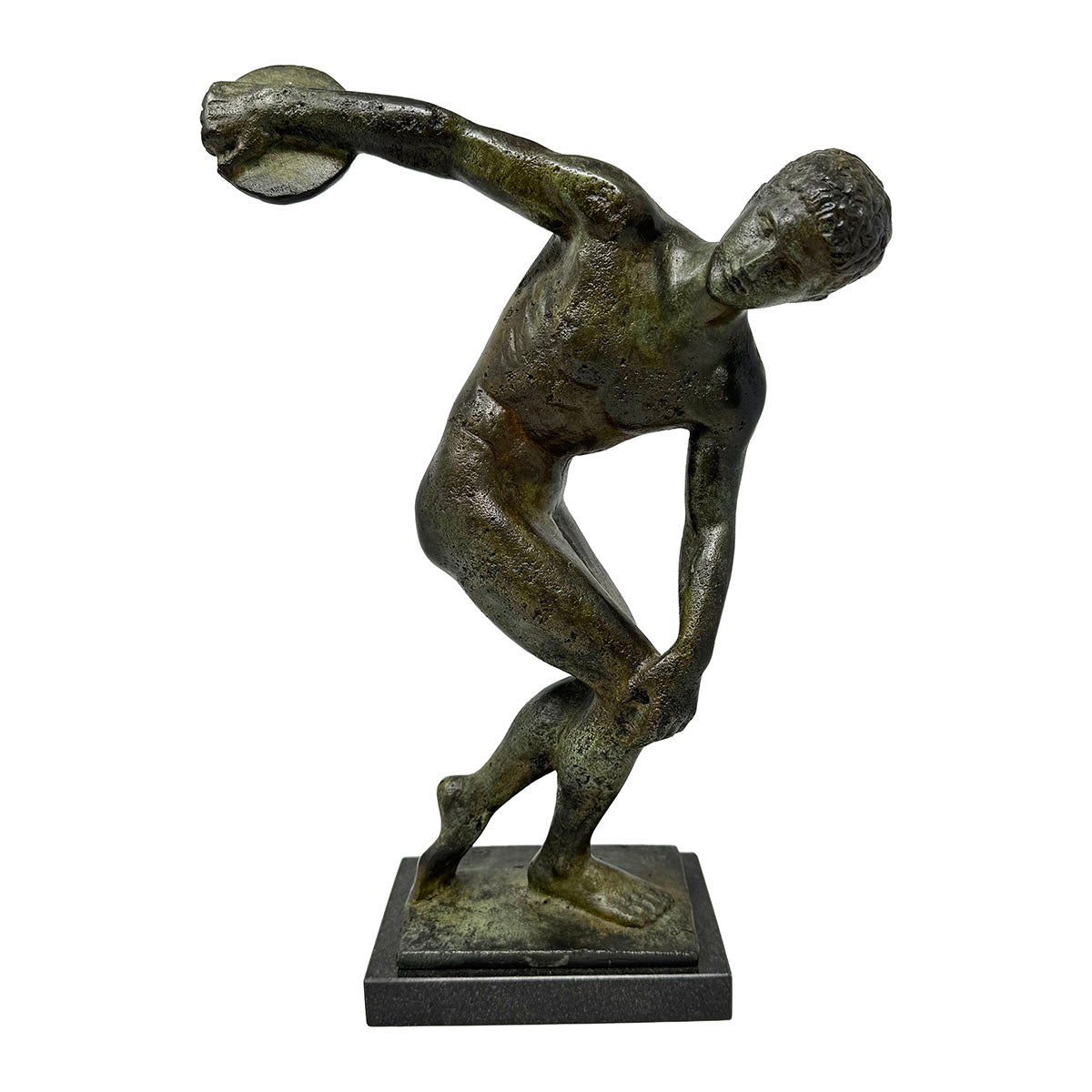 "Discobolus Myron"  Statue