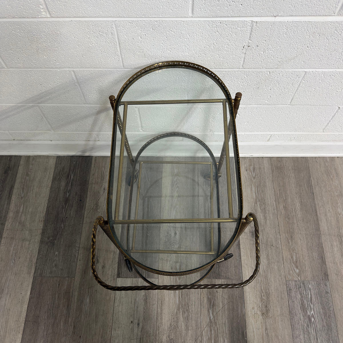 Brass Bar Cart