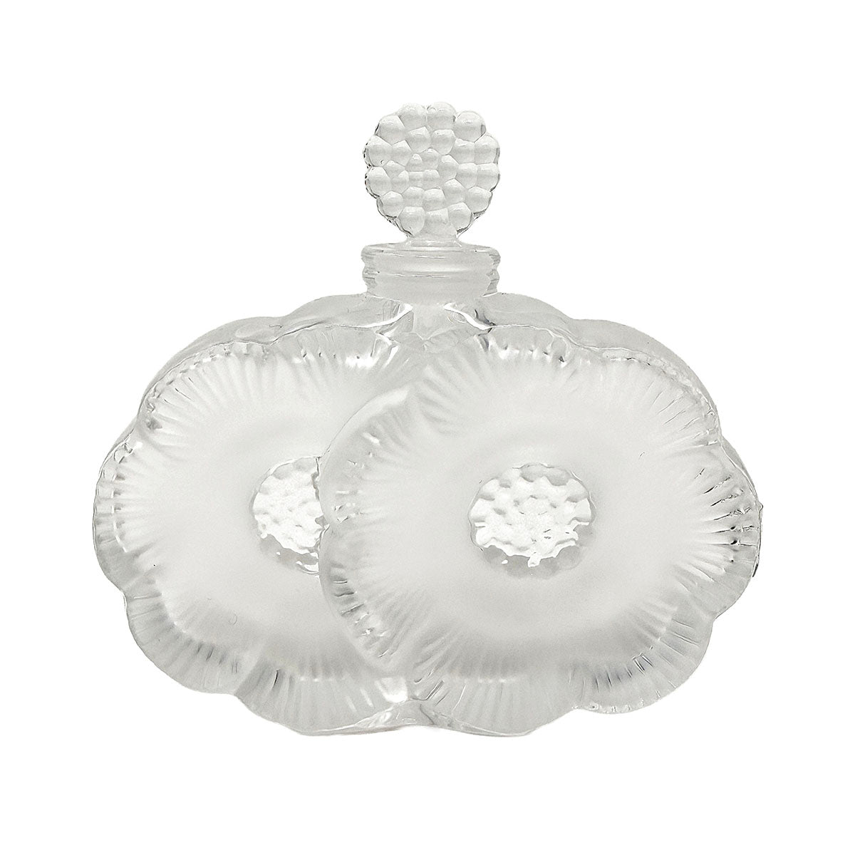 Lalique Deux Fleurs Perfume Bottle w Stopper