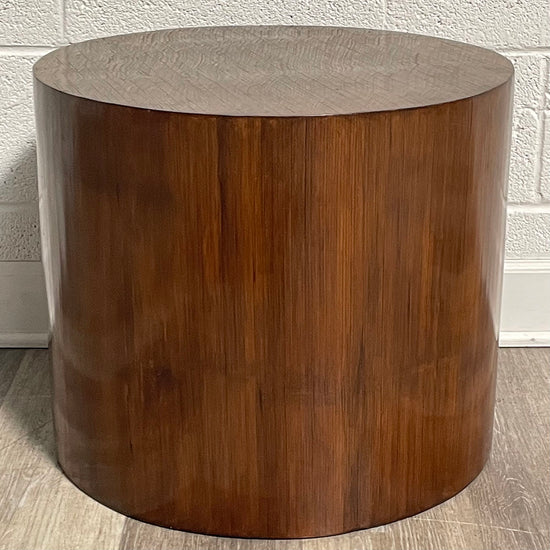 Wooden Round End Table