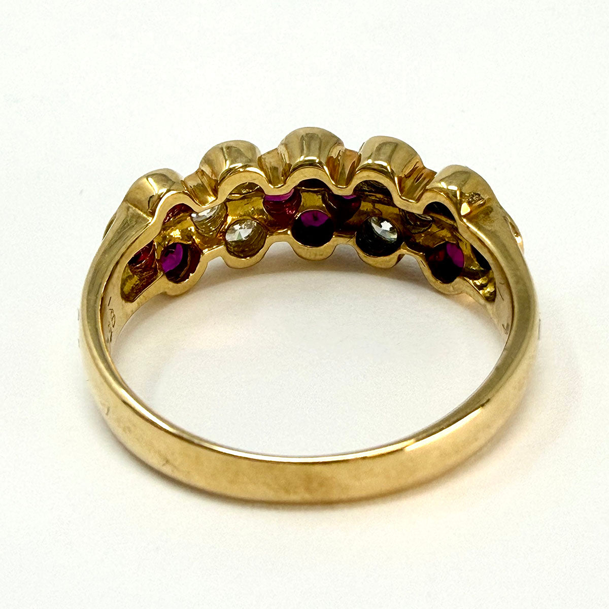 18K Ruby and Diamond Ring