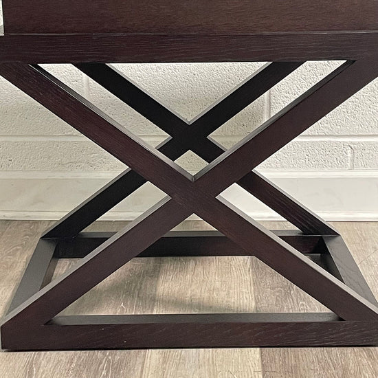 McArthur Side Table With A Crossover Frame