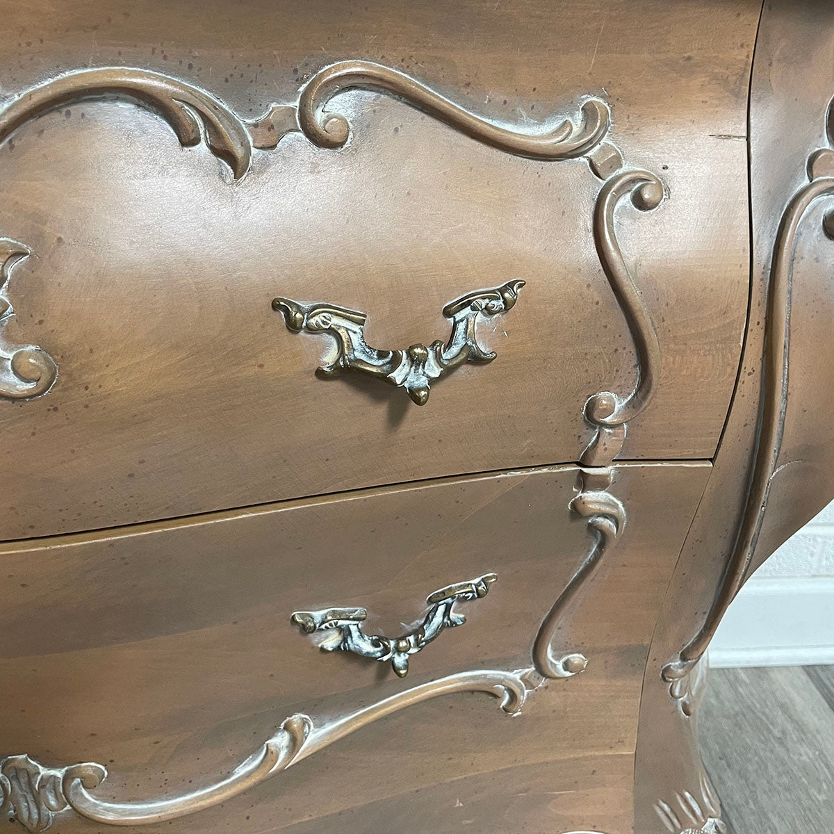 Two-Drawer Chest with Marble Top