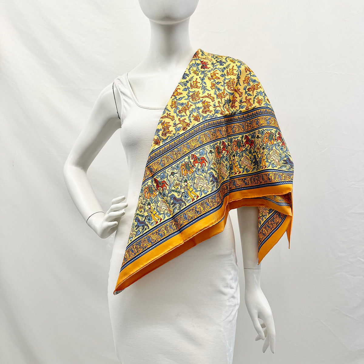Hermes "Chasse en Inde" Scarf