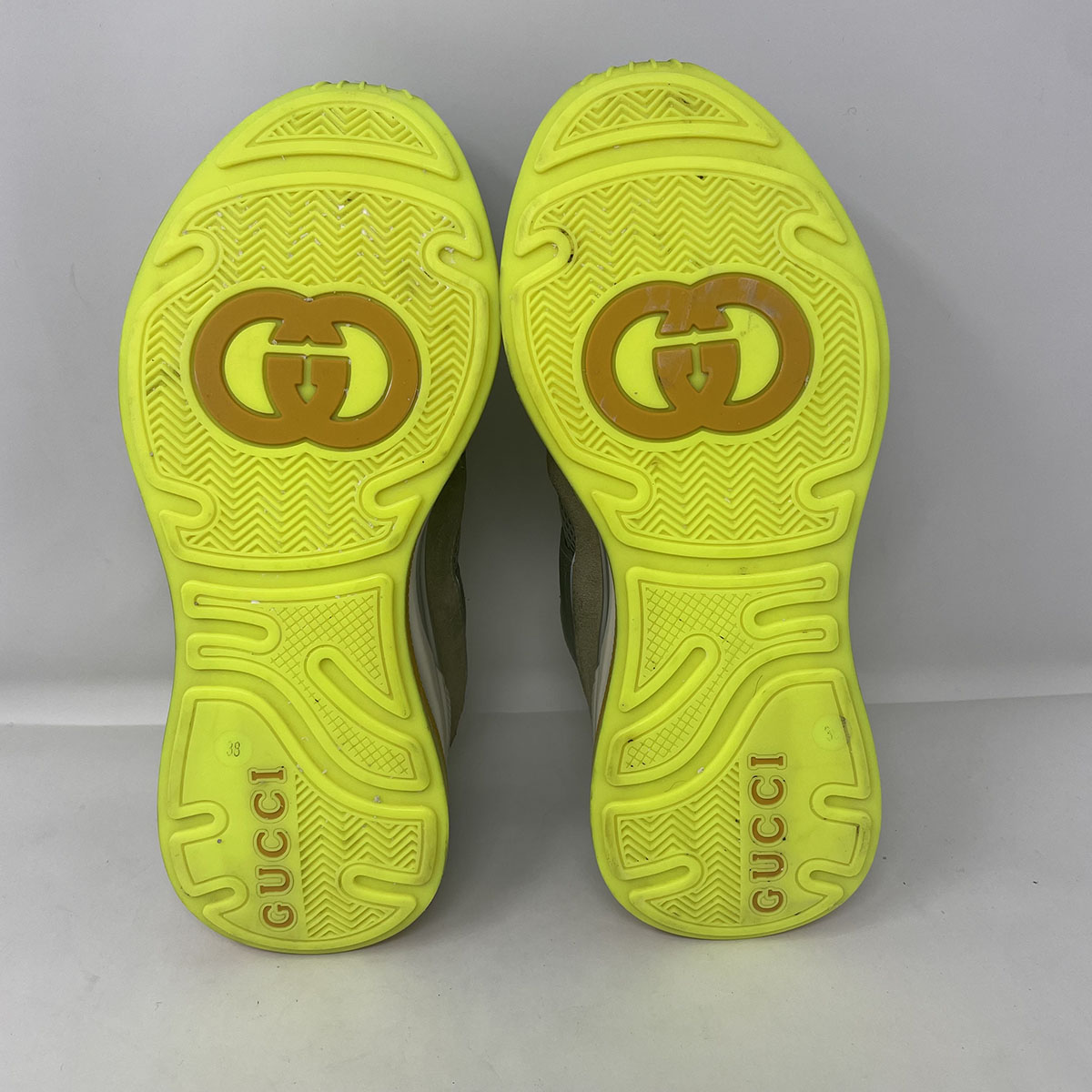 Gucci Ultrapace Distressed Sneakers