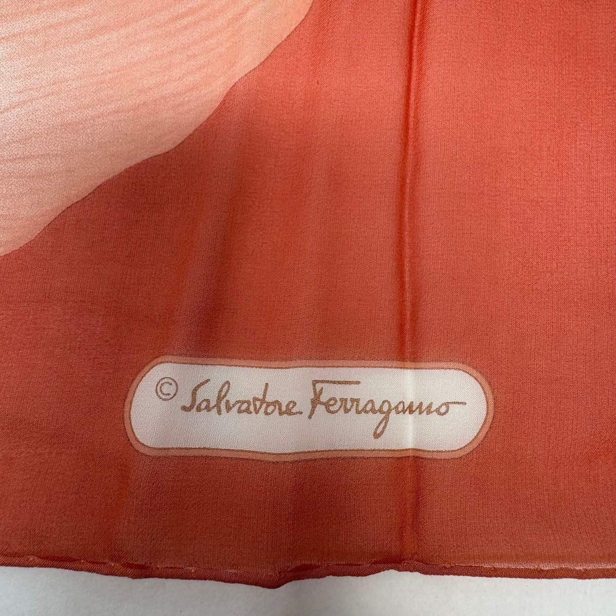 Salvatore Ferragamo Silk Floral Scarf